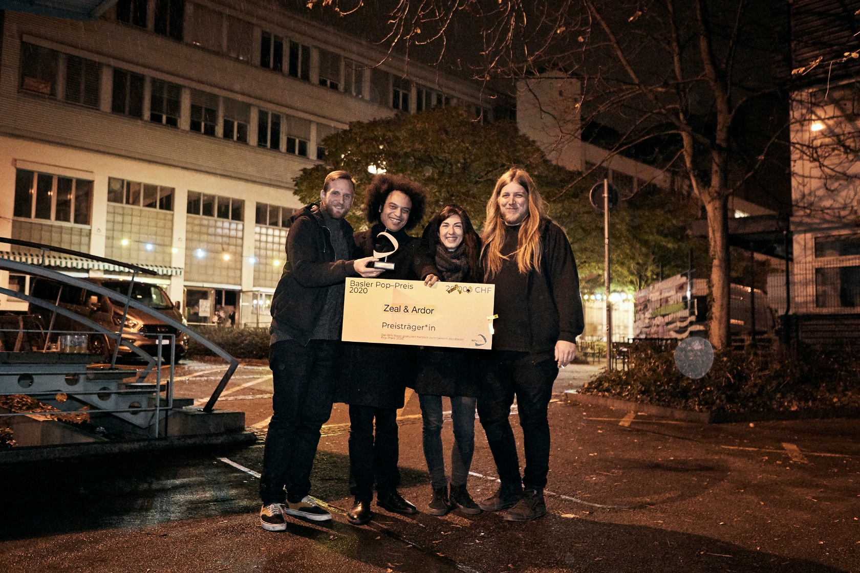 Gewinner Basler Pop-Preis 2020, Zeal & Ardor © Samuel Bramley